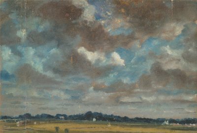 Extensive Landscape with Grey Clouds by John Constable